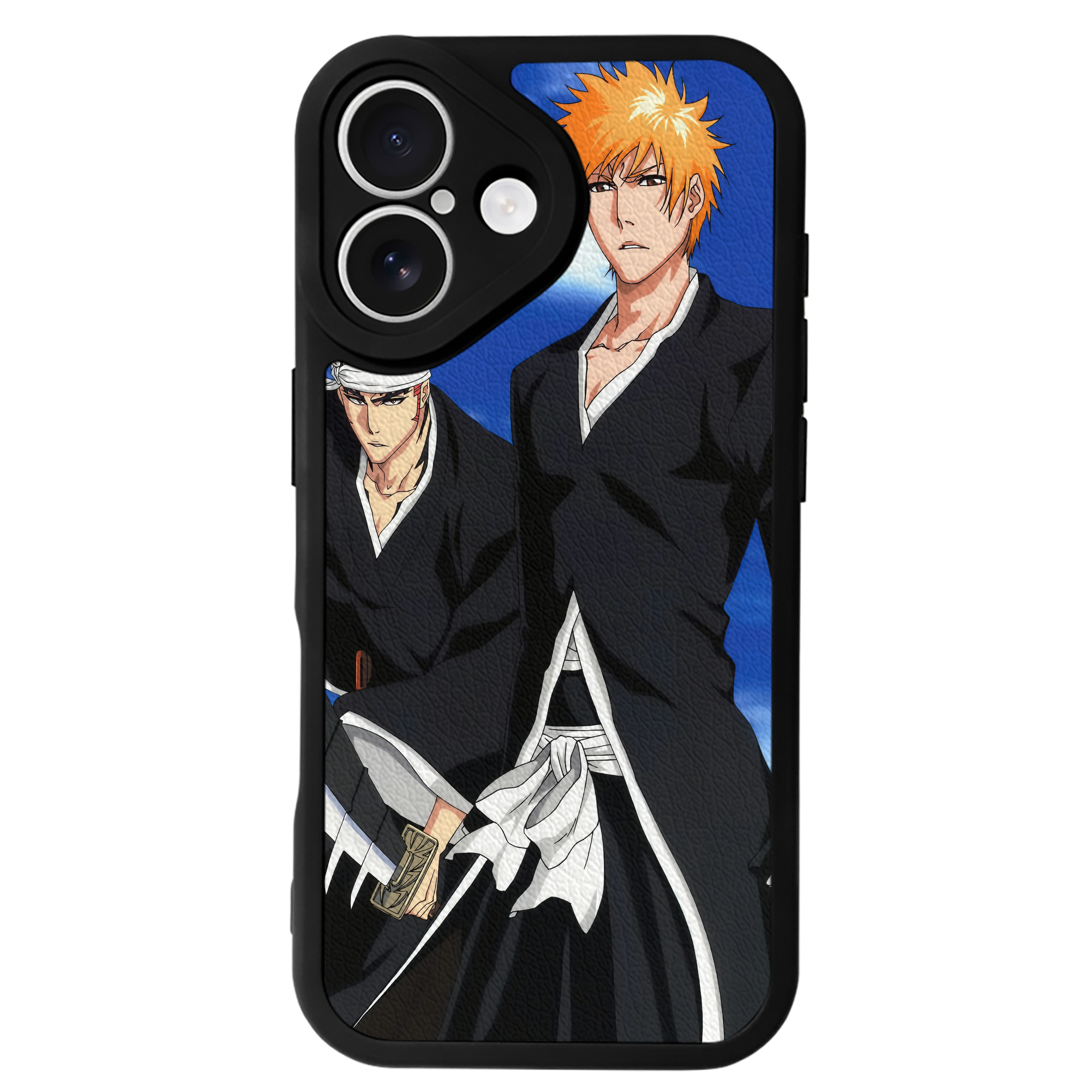 （画像用） ブリーチ BLEACH 【iPhone 16シリーズ対応】シリコンスマホケース（レザー調） 材質：シリコン